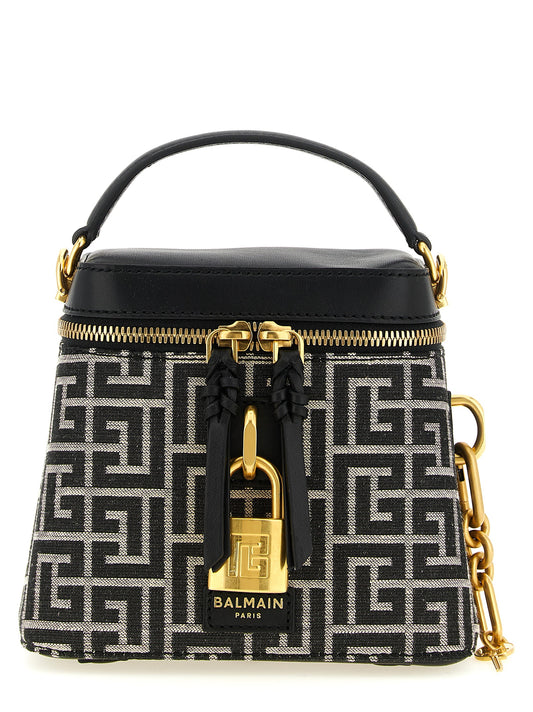 Balmain Bicolor Polyester Handbag