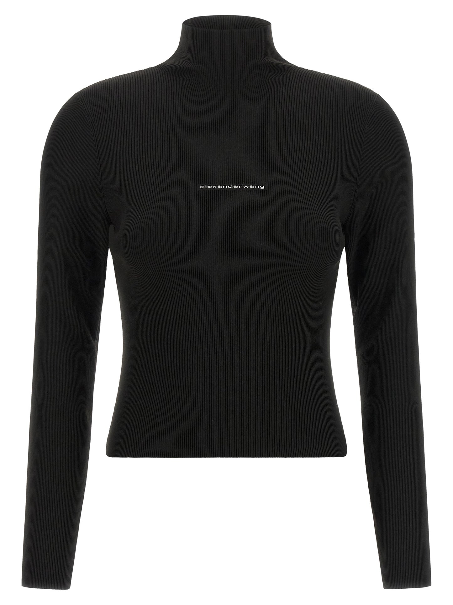 Alexander Wang Black Polyamide Cardigan