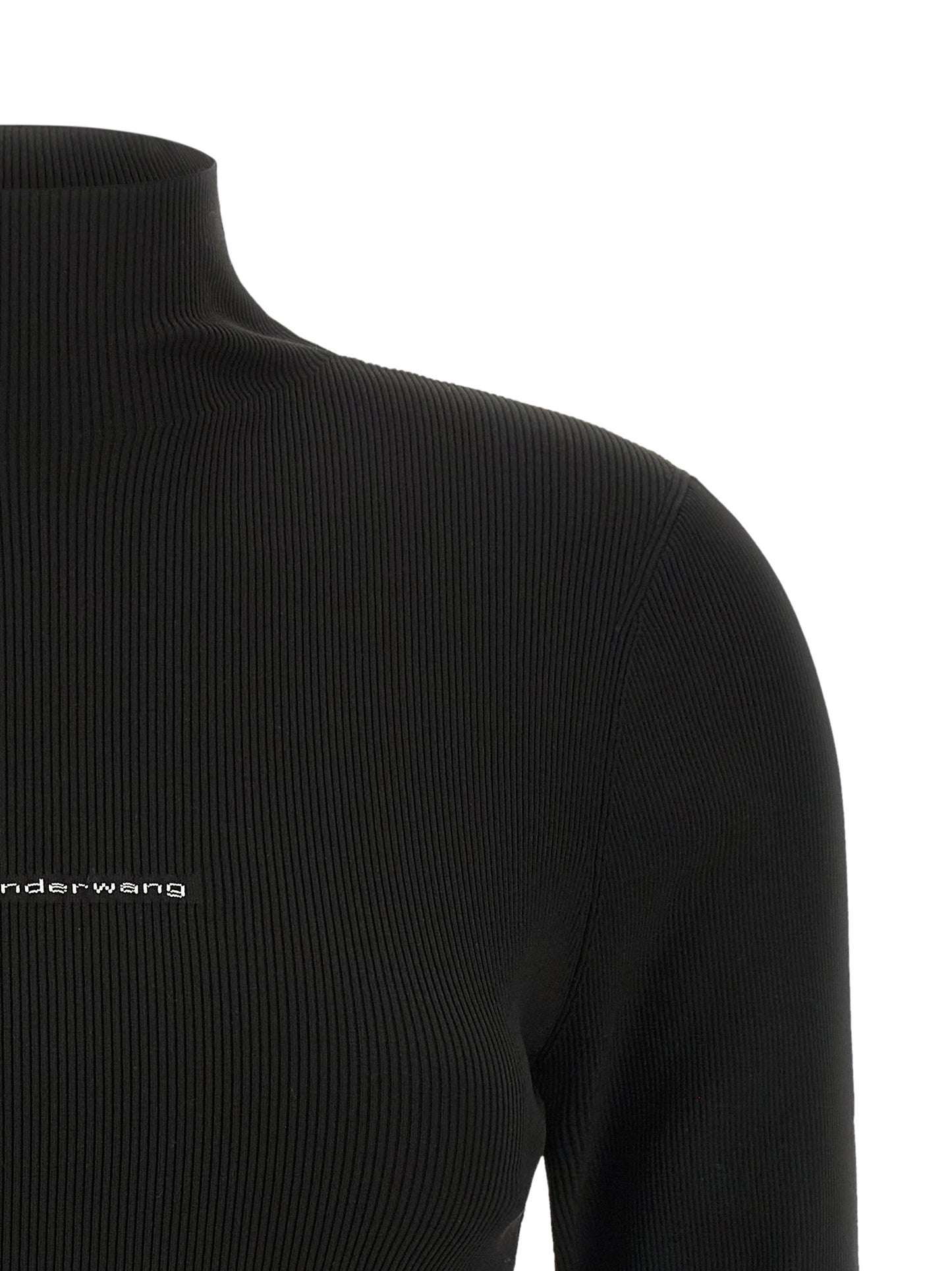 Alexander Wang Black Polyamide Cardigan