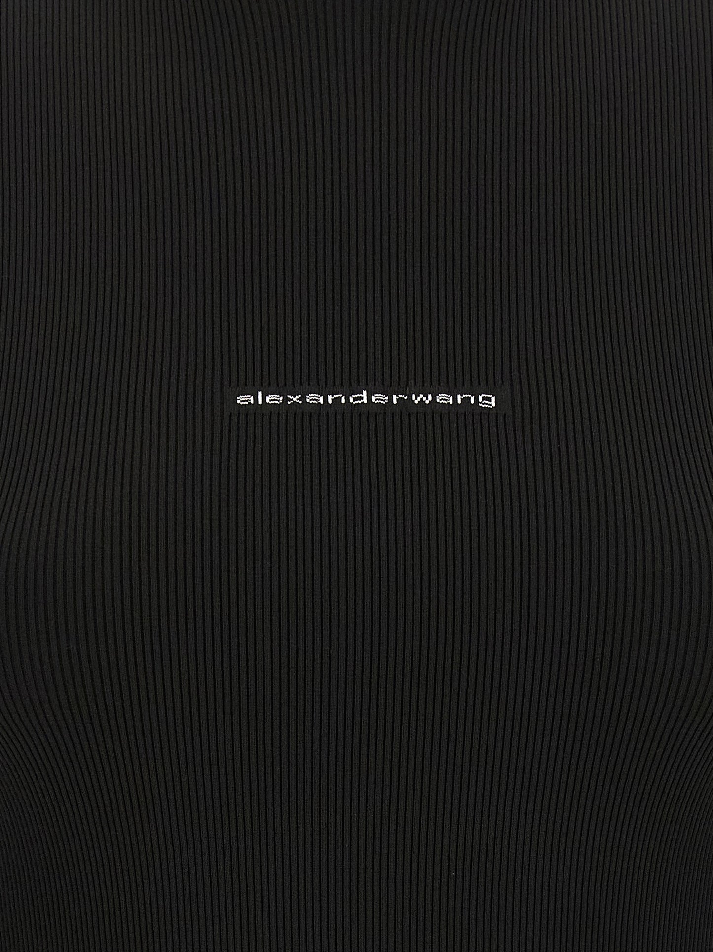Alexander Wang Black Polyamide Cardigan