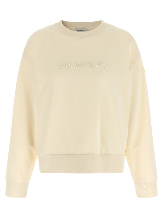 Moncler Beige Cotton Sweatshirt