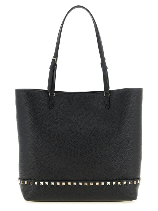 Valentino Garavani Black Calfskin Shoulder Bag