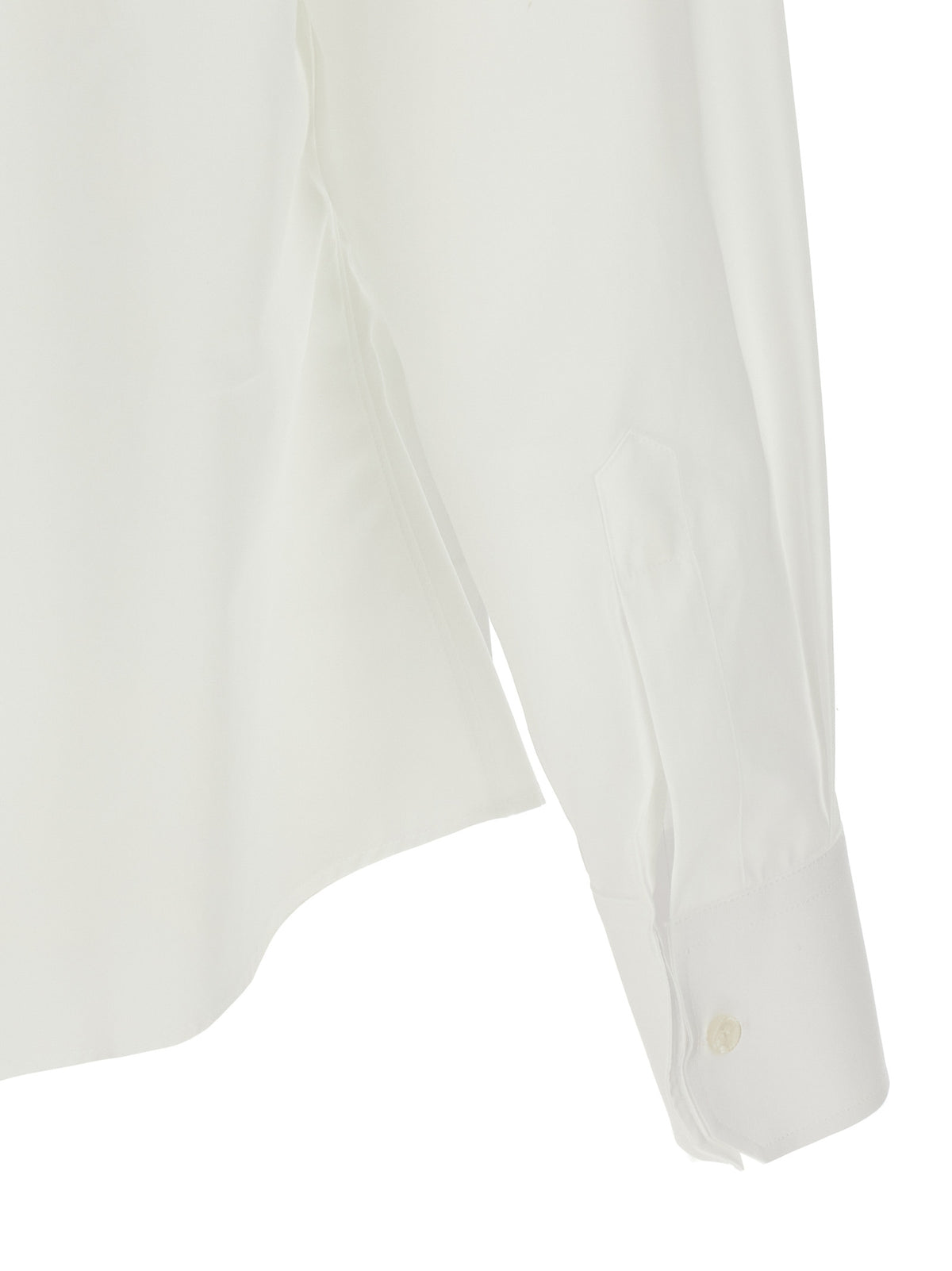 Dolce & Gabbana White Cotton Blouse
