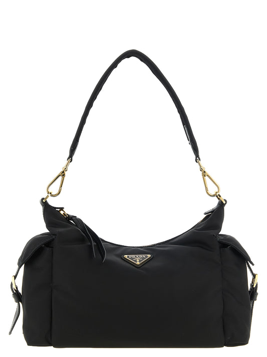Prada Black Polyamide Shoulder Bag