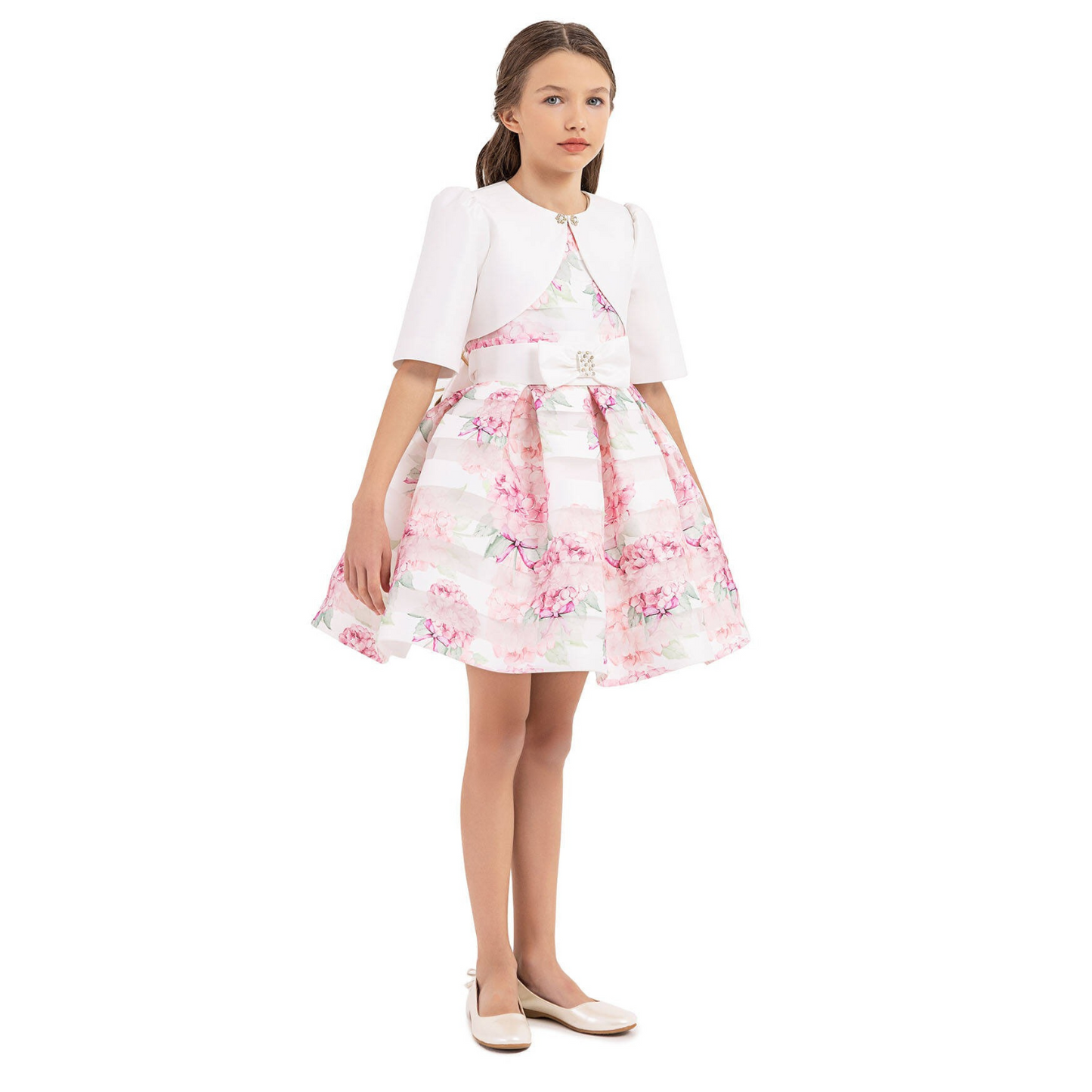 Blossom Breeze Girls Formal Dress