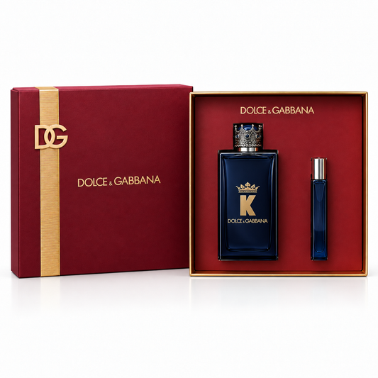 Dolce & Gabbana (M) K Eau de Parfum 2-Piece Gift Set – 6.7 oz + 0.34 oz Travel Spray