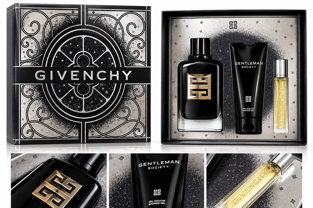 Givenchy Gentleman Society Ambrée (M) Eau de Parfum 3-Piece Gift Set – 3.3 oz