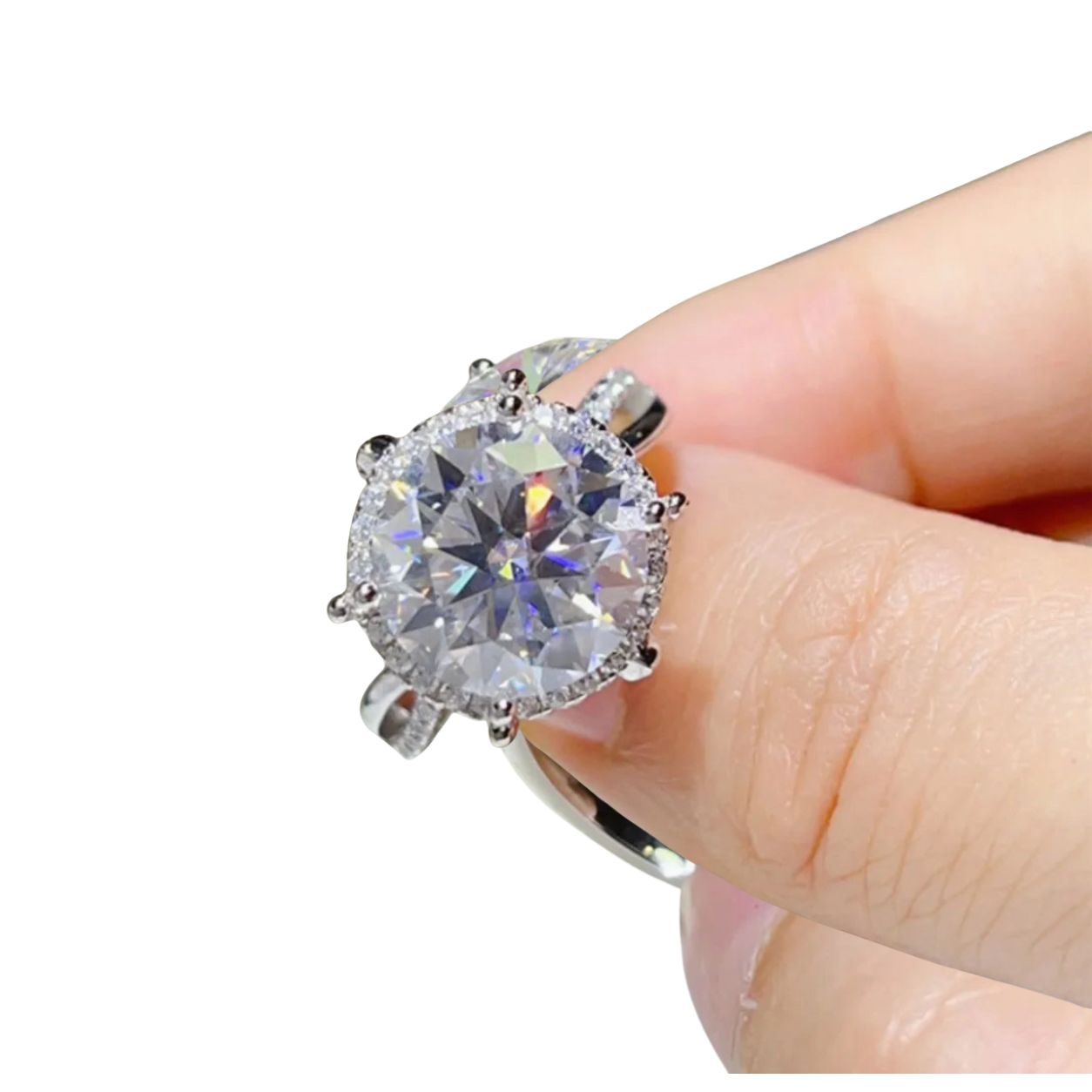 The Radiance Luxe™ 5-Carat Statement Ring Floreal Luxe Collection