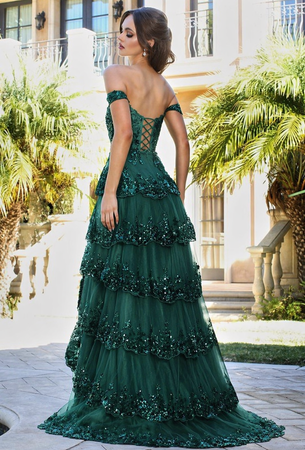 The Emerald Élite Gown