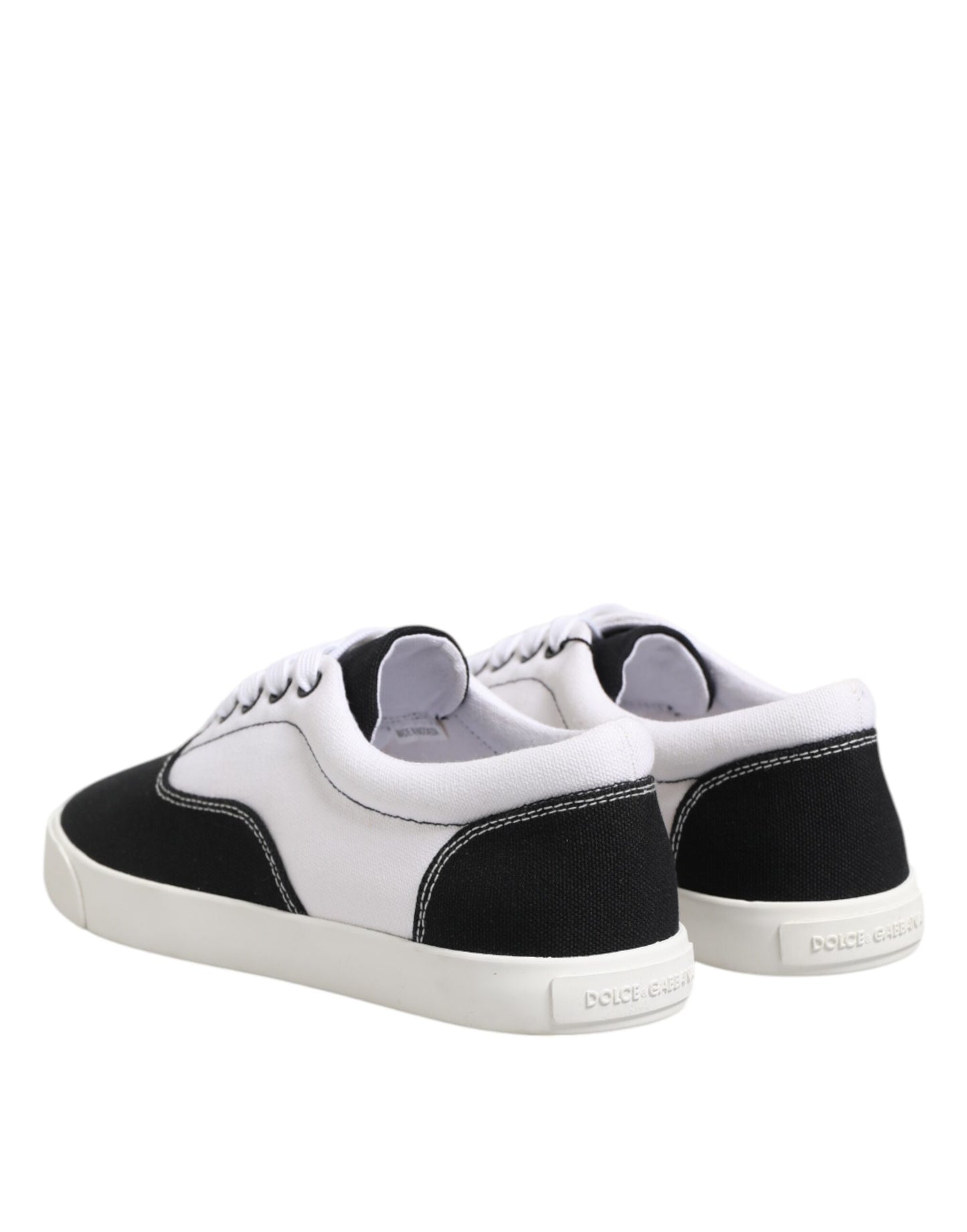Black Cotton Canvas Lace Up Men Sneakers Shoes