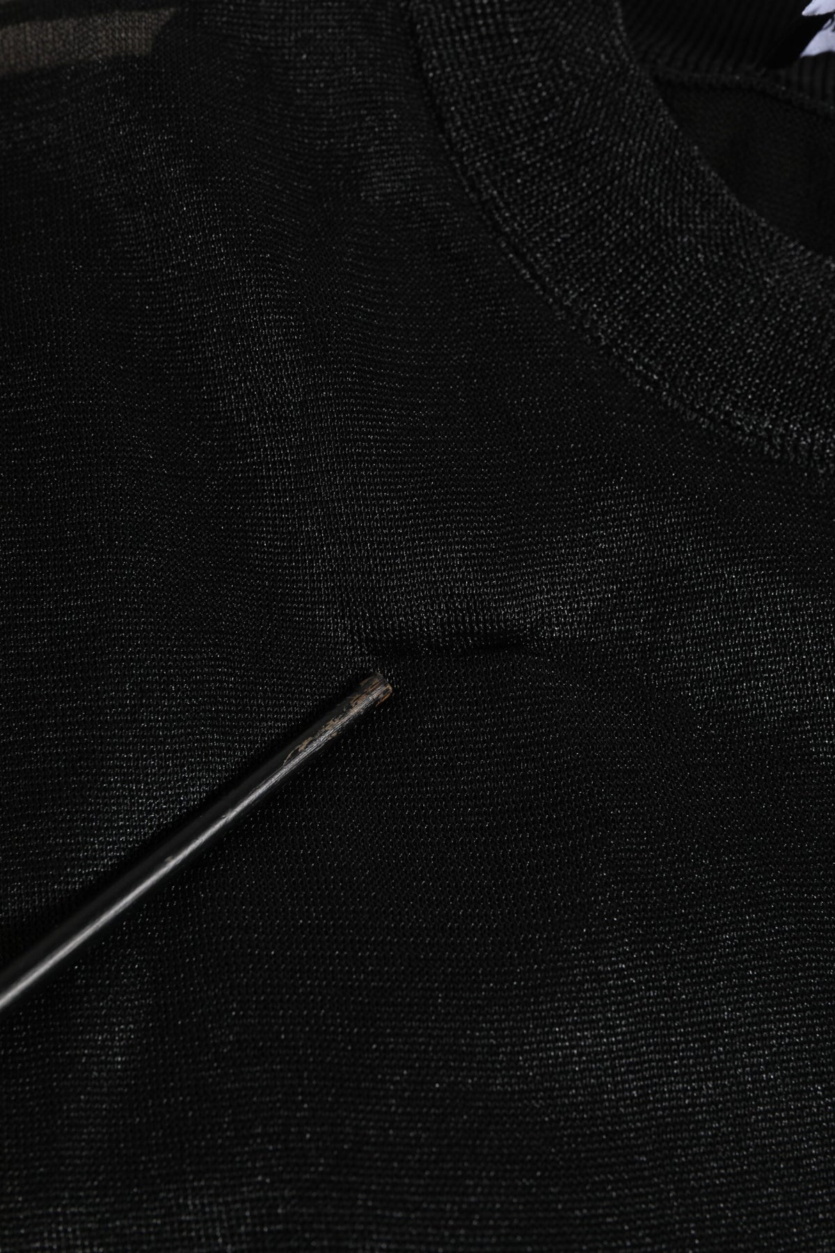 Dolce & Gabbana Black Polyester Pullover Sweatshirt Sweater