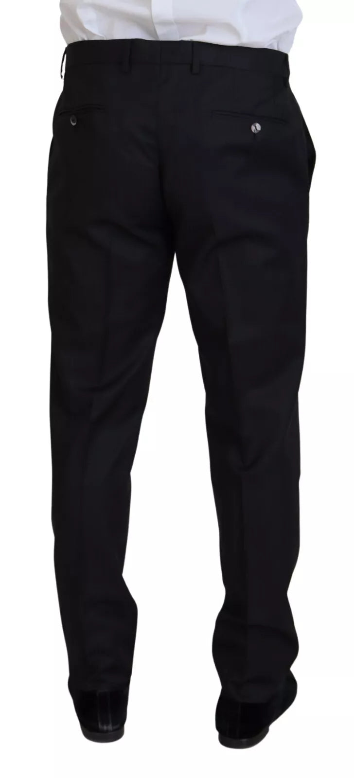 Dolce & Gabbana Melange Grey Wool 2 Piece MARTINI Suit