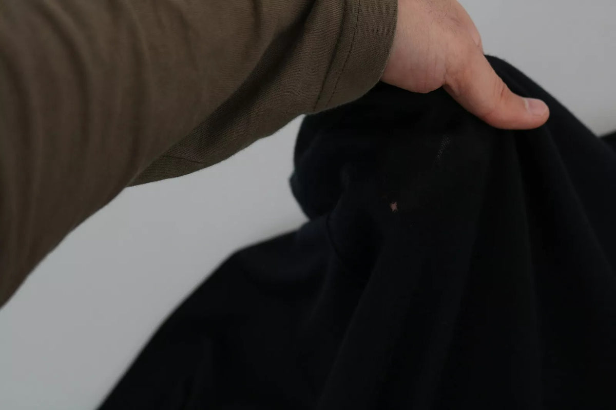 Dolce & Gabbana Black Cashmere Crewneck Pullover Sweater
