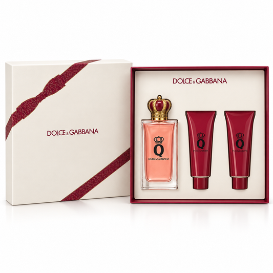 Dolce & Gabbana Q (W) Eau de Parfum 3-Piece Gift Set – 3.3 oz