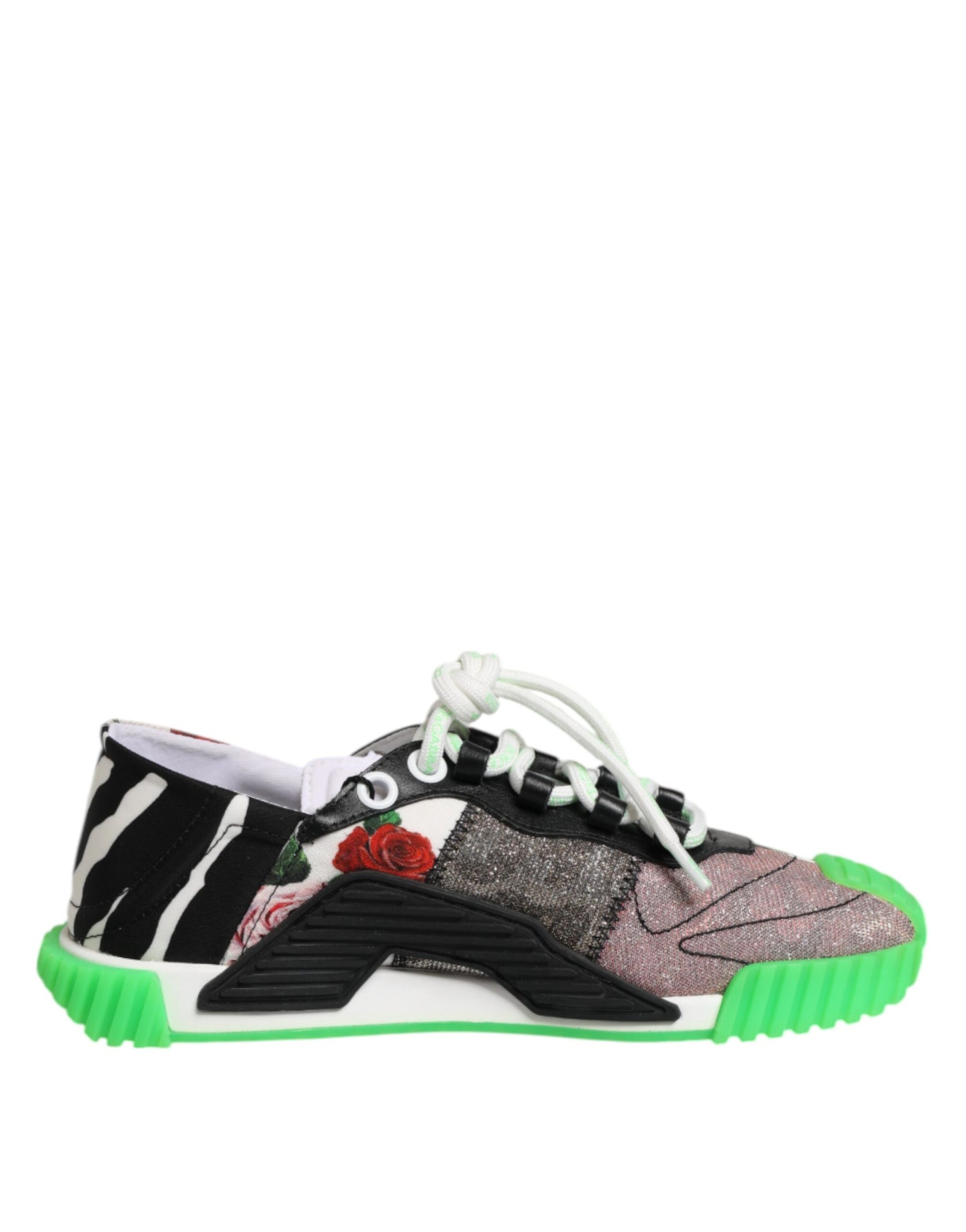 Multicolor DG Logo Leopard Cherry Sneaker Shoes