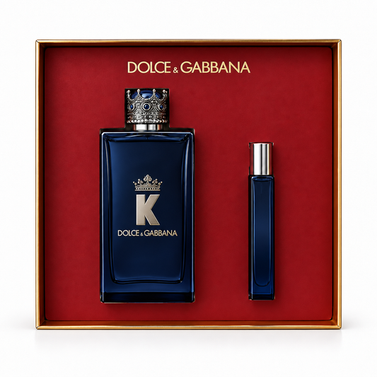 Dolce & Gabbana (M) K Eau de Parfum 2-Piece Gift Set – 6.7 oz + 0.34 oz Travel Spray