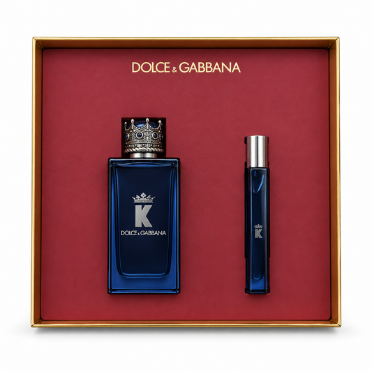 Dolce & Gabbana (M) K Eau de Parfum Intense 2-Piece Gift Set – 3.3 oz + 0.34 oz Travel Spray