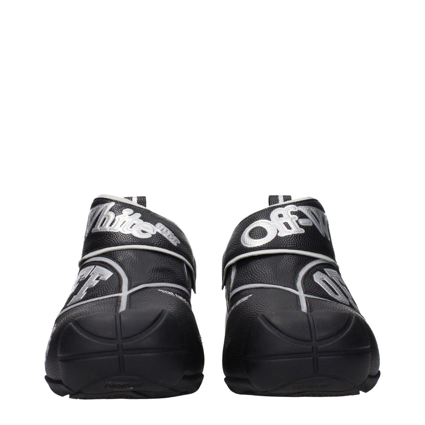 Black Leather High Top Sneakers
