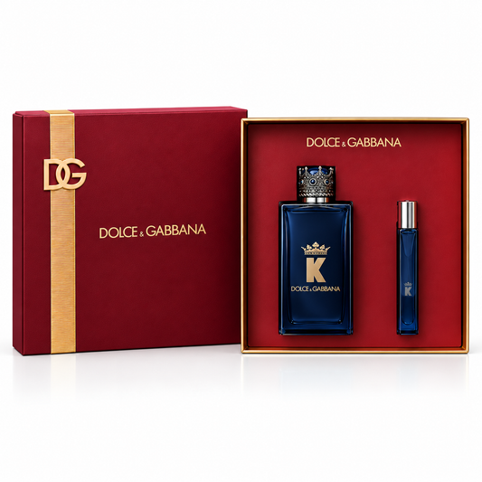 Dolce & Gabbana (M) K Eau de Parfum Intense 2-Piece Gift Set – 3.3 oz + 0.34 oz Travel Spray