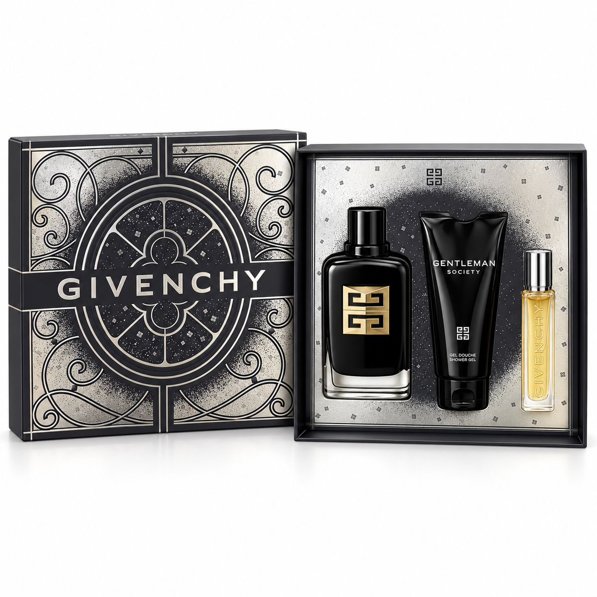 Givenchy Gentleman Society Ambrée (M) Eau de Parfum 3-Piece Gift Set – 3.3 oz