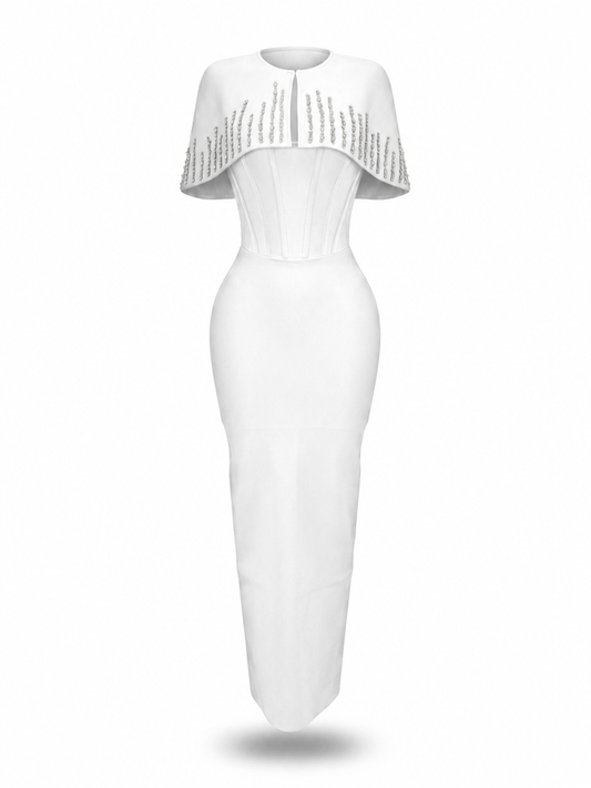 Onyx Crystal Bandage Gown