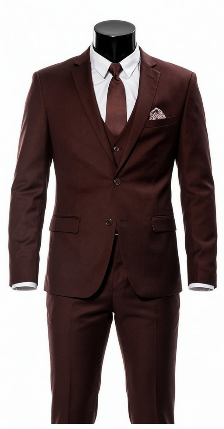 The Executive Slim-Fit Luxe Suit