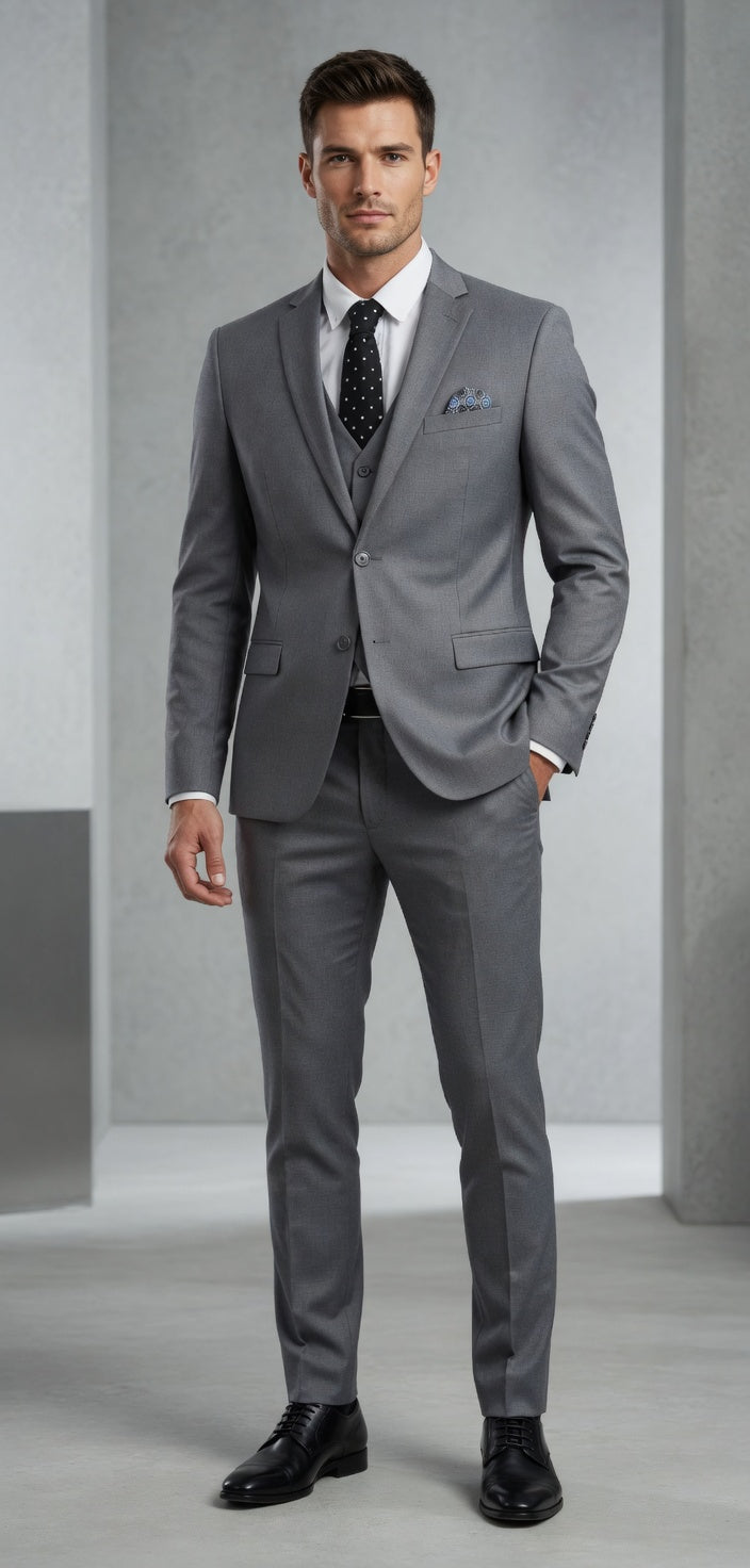 The Executive Slim-Fit Luxe Suit