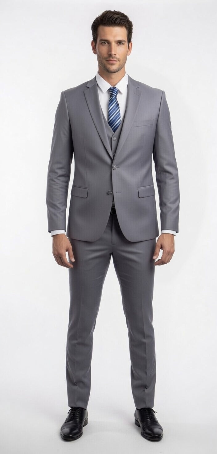 The Executive Slim-Fit Luxe Suit