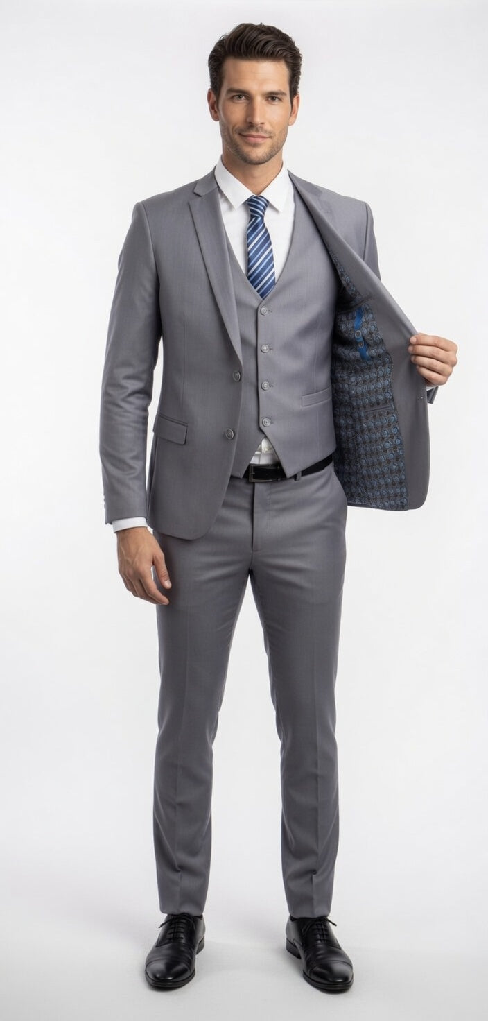 The Executive Slim-Fit Luxe Suit