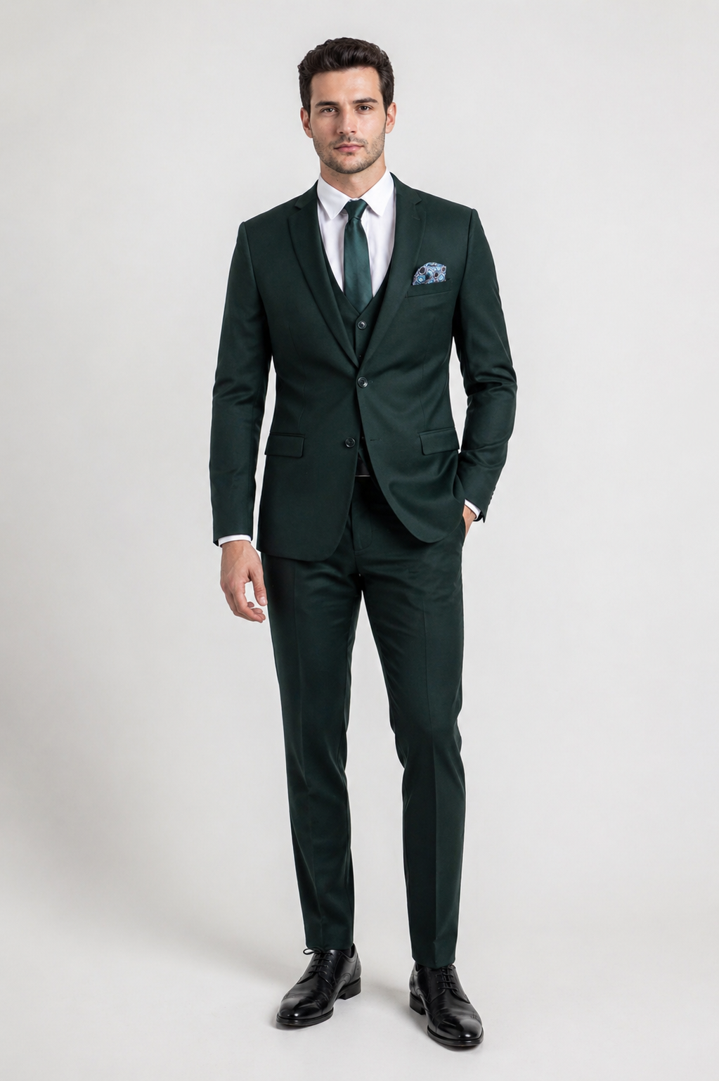 The Executive Slim-Fit Luxe Suit