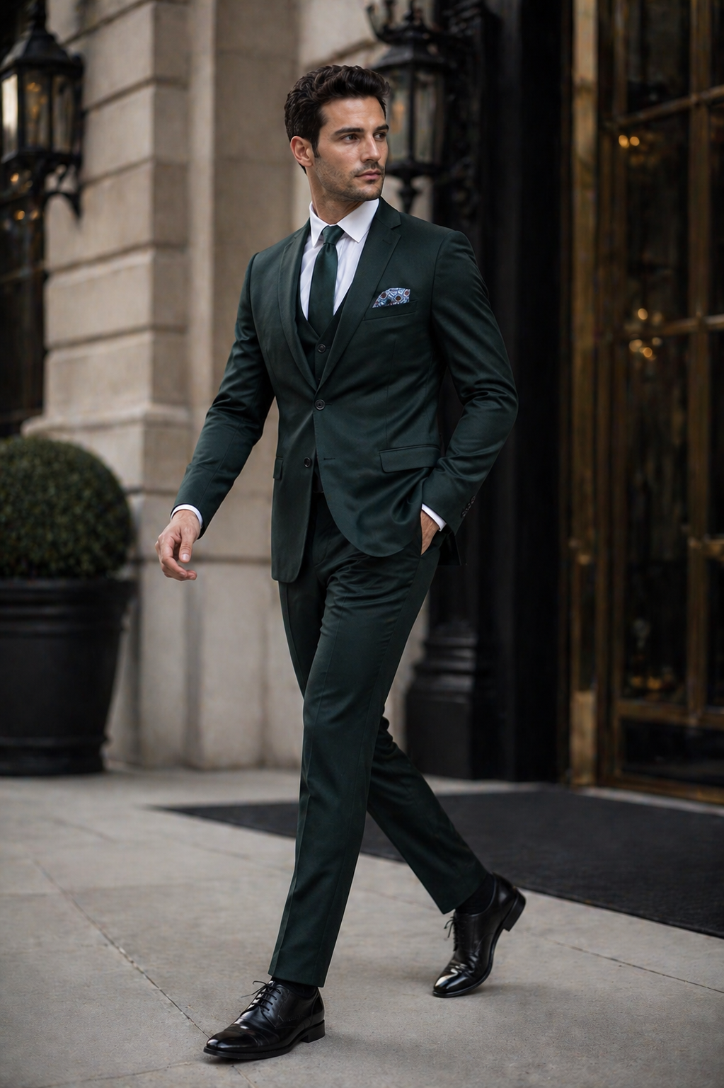 The Executive Slim-Fit Luxe Suit