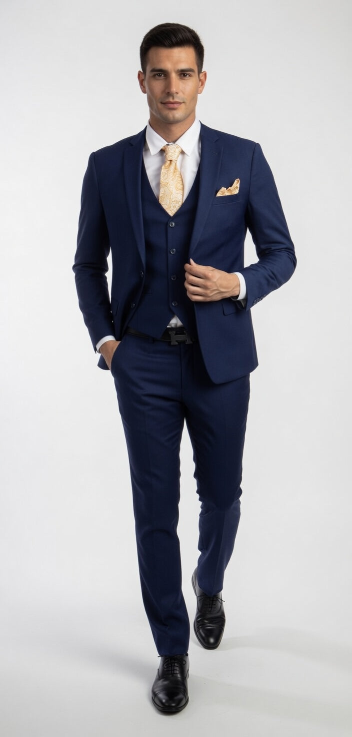 The Executive Slim-Fit Luxe Suit
