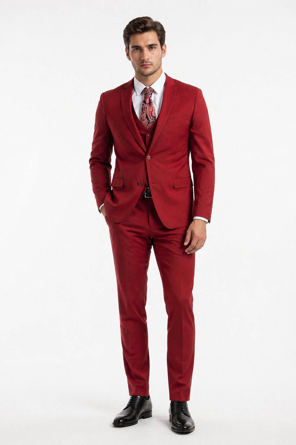 The Executive Slim-Fit Luxe Suit