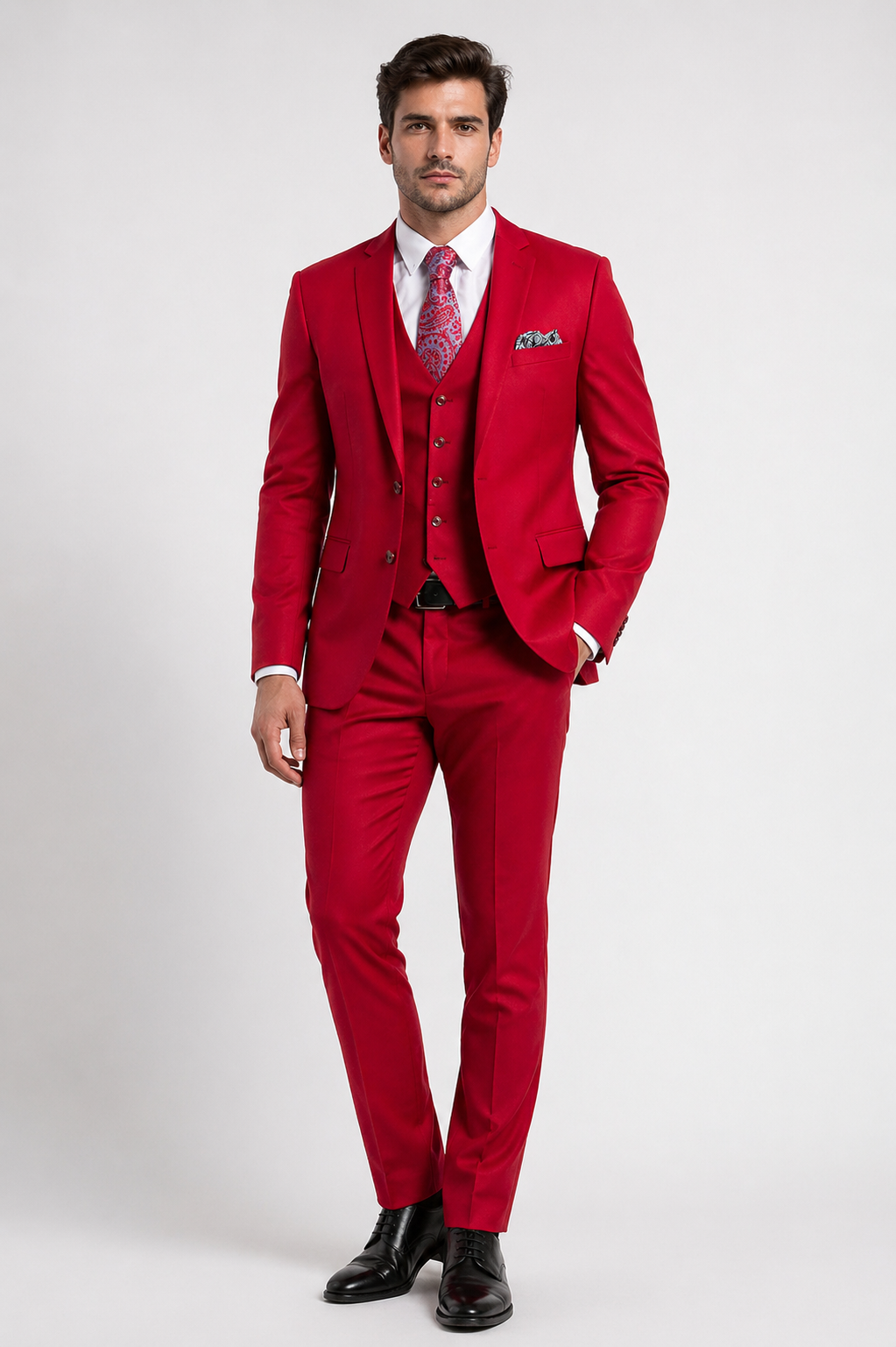The Executive Slim-Fit Luxe Suit