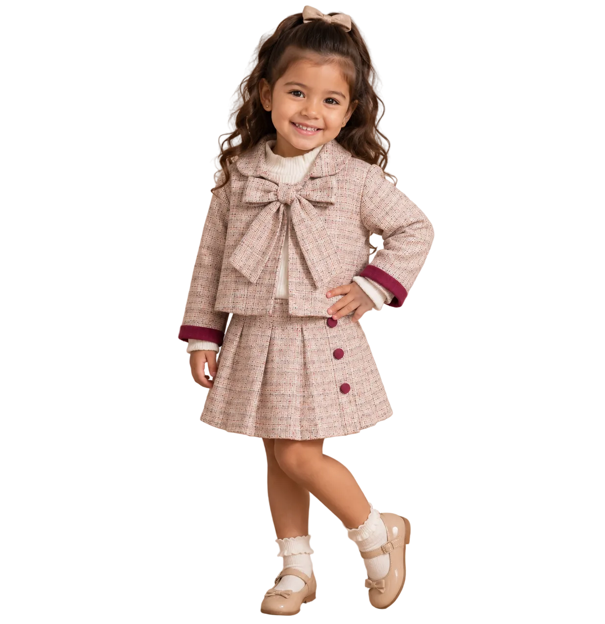 Tea Please Girls Casual Set