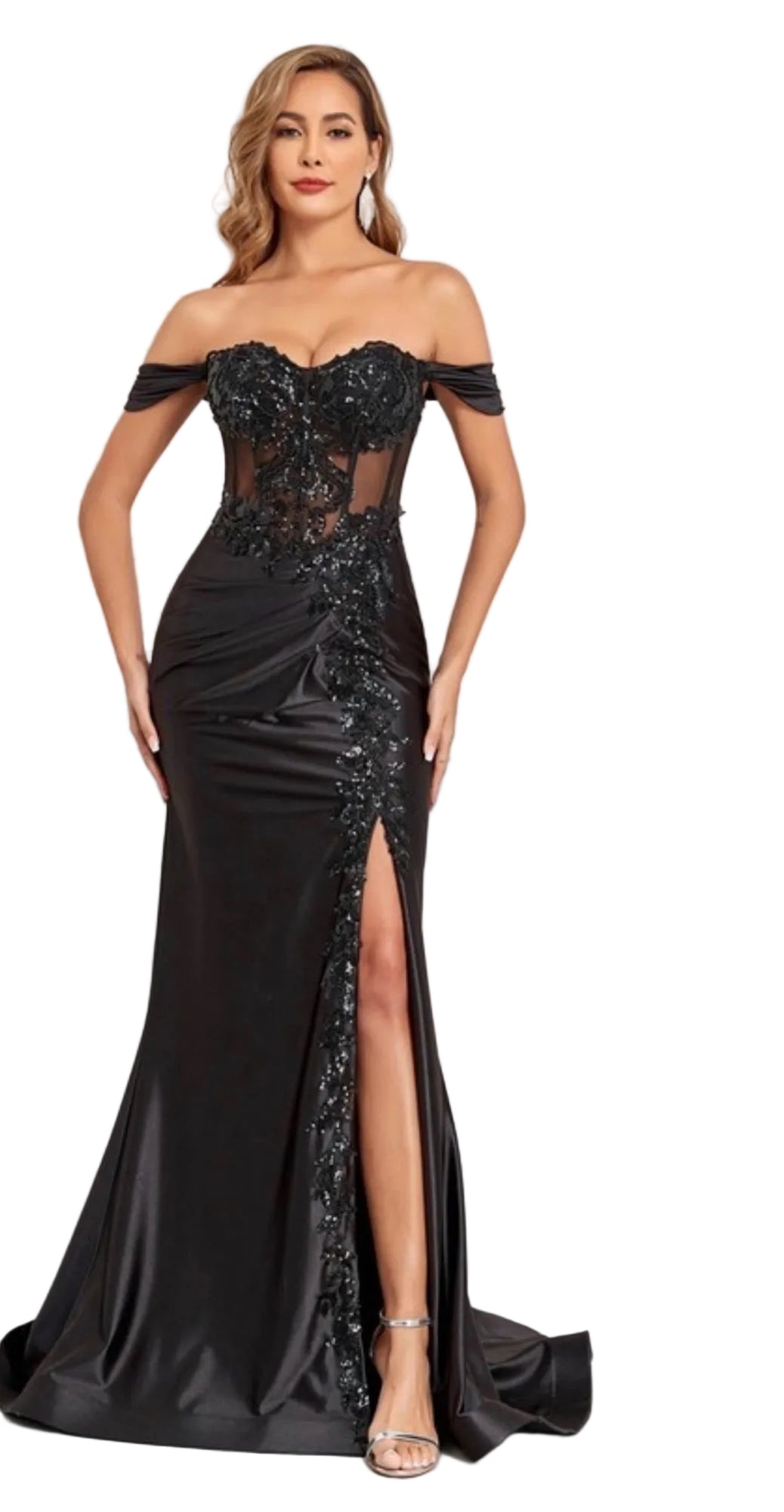 The Midnight Sculpt Couture Gown