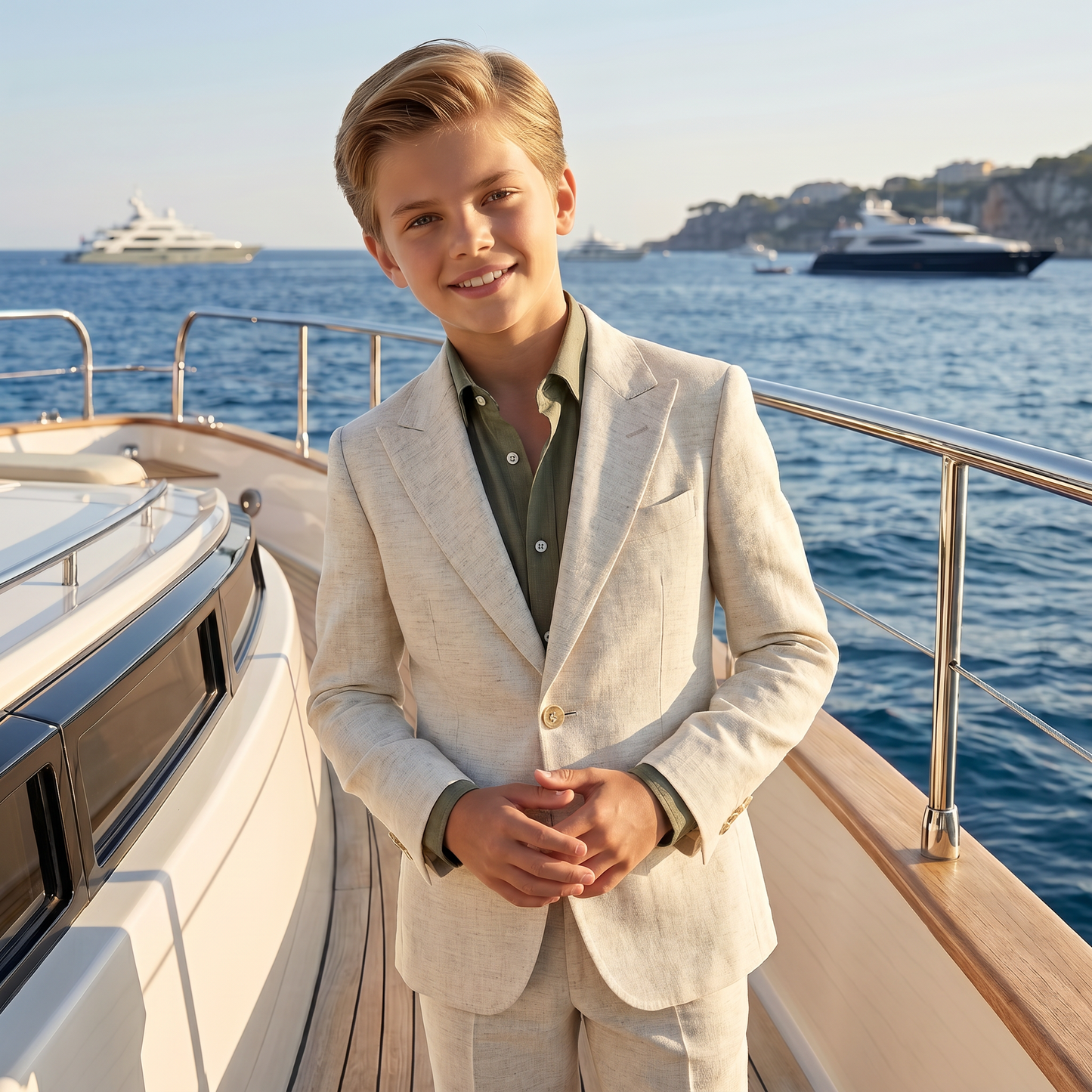 Vintage Elegance Boys Suit