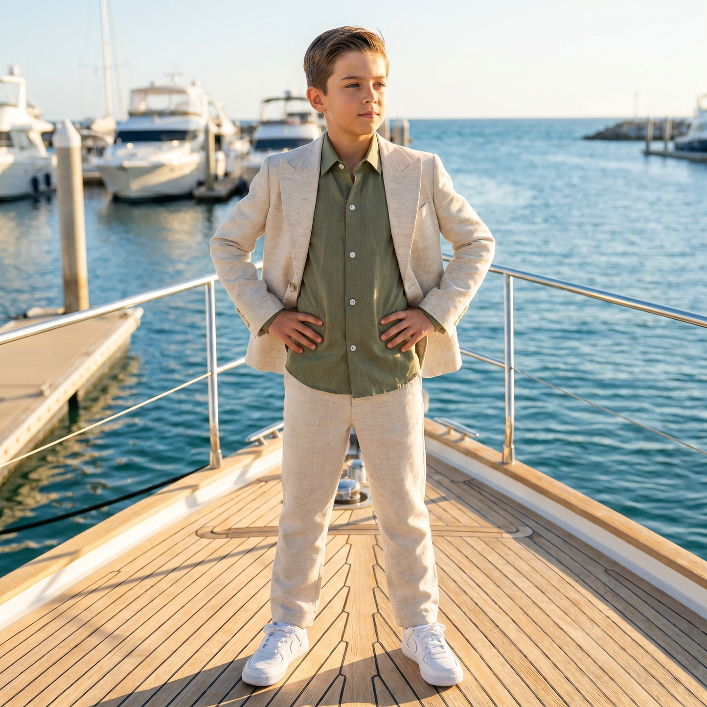 Vintage Elegance Boys Suit