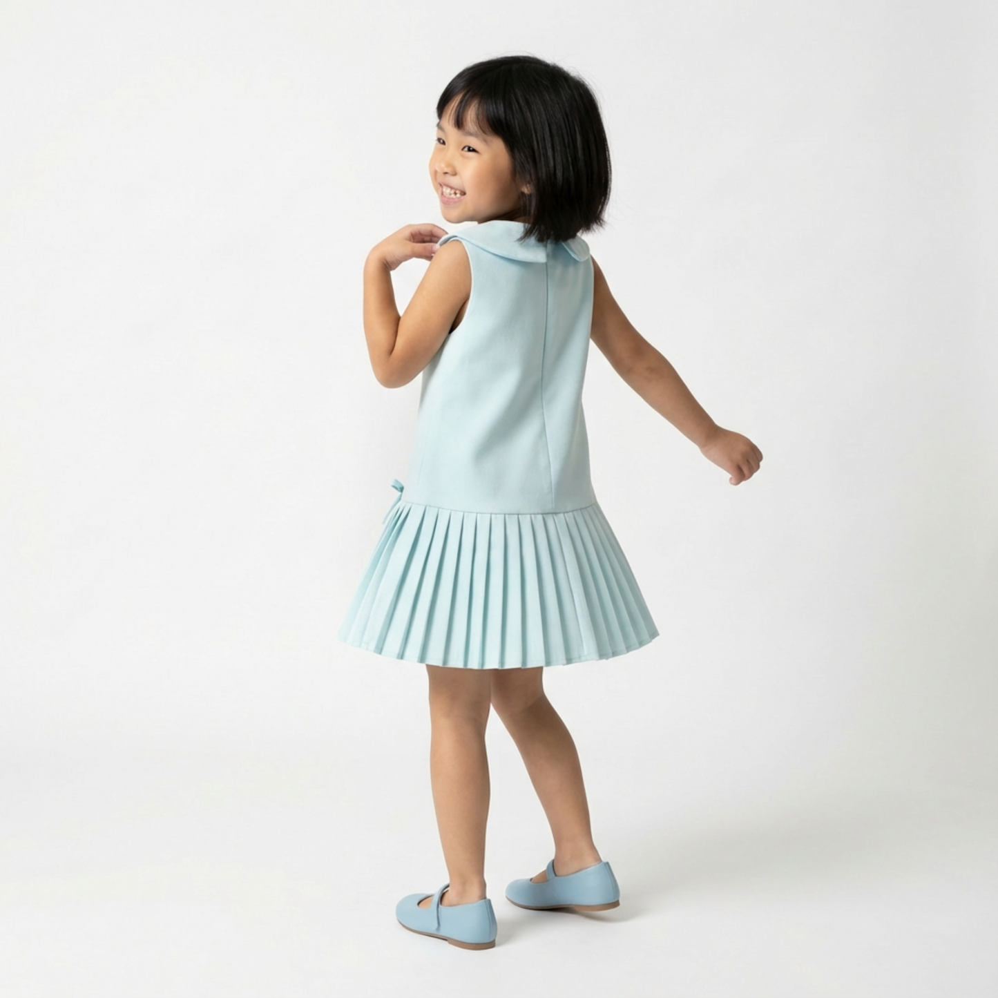 Classic Paris Pleat Dress
