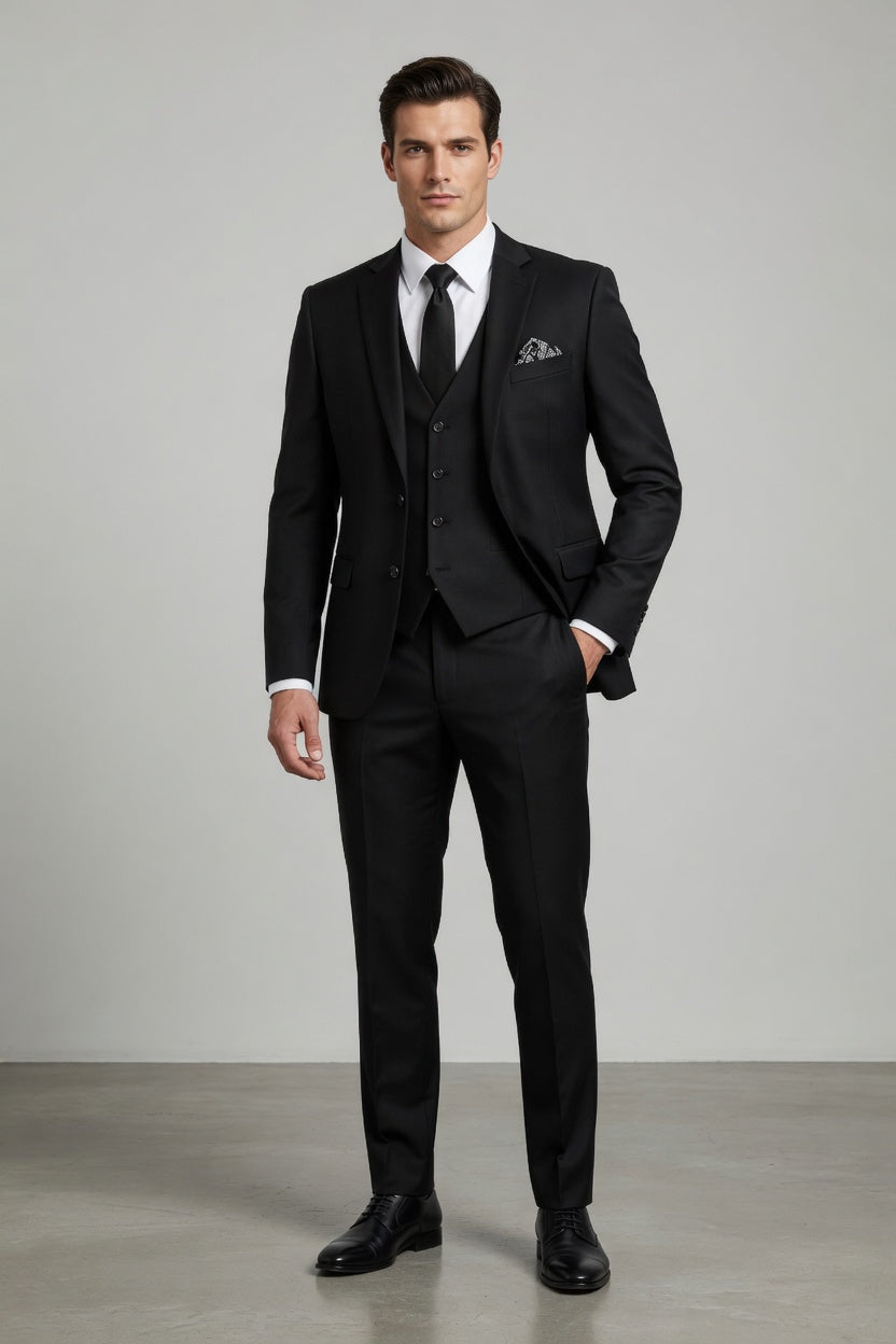 The Executive Slim-Fit Luxe Suit