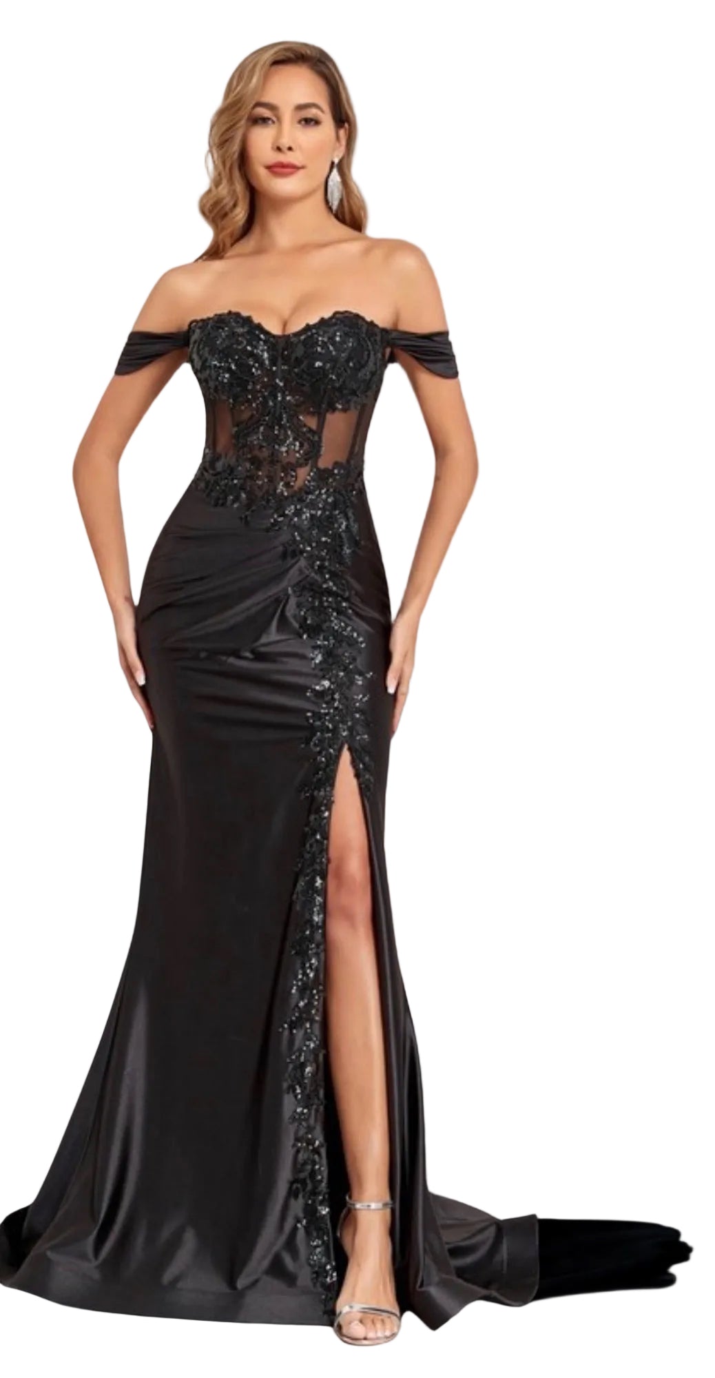 The Midnight Sculpt Couture Gown